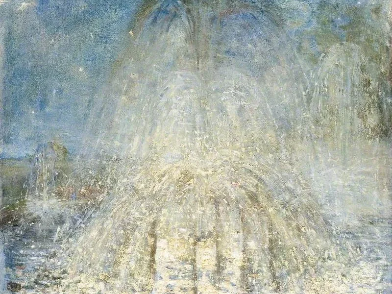 1888-Florence Carter Wood - Fontana di luci